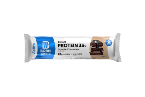 BORN WINNER PROTEIN BAR DOUBLE CHOCOLATE 60 GM
