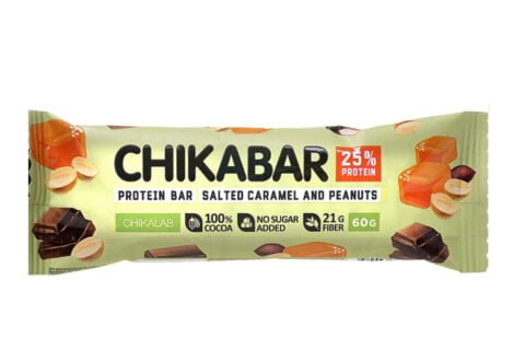 شيكالاب شيكا بار - كراميل مملح وفول سوداني - 60جم 1 CHIKALAB CHIKABAR SALTED CRAMEL AND PEANUTS 60G