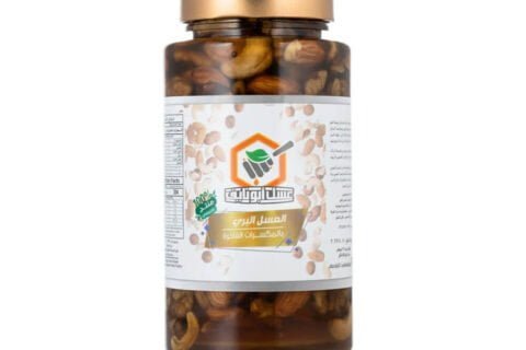 عسل ابو نايف - مكسرات فاخره - 500جم