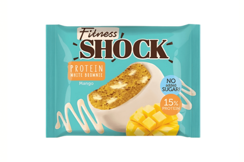 FITNES SHOCK PROTEIN BROWNIE MANGO50GM