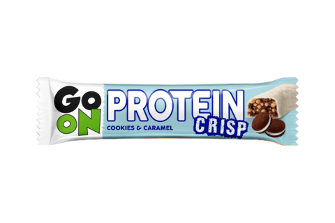 GO ON CRISP PROTEIN BAR BISCUIT CARAMEL 50G