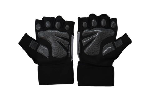PH GLOVES HANDDY ( L ) BLACK & GRAY