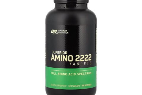 ON OPTIMUM NUTRATION SUPERIOR AMINO 2222 320 TABLETS 160 SERVIGS