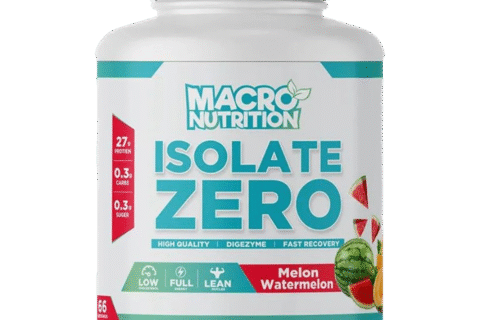 ماكرو نيوترشن - معزول - زيرو بنكهة البطيخ - 2 كجم - 66 جرعة 1 MACRO NUTRITION ISOLATE ZERO MELON WATERMELON 2KG 66 SERVINGS