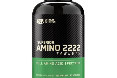 ON OPTIMUM NUTRITION SUPERIOR AMINO 2222 160 TABLETS 80 SERVIGS