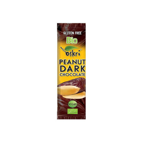 OSKRI PEANUT DARK CHOCOLATE 53G 2 Protein House