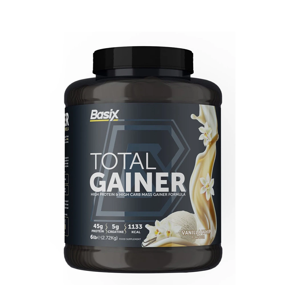 بيزكس توتال جينر - لزيادة الوزن - 6 باوند 4 بيزكس توتال جينر - لزيادة الوزن - 6 باوند - نكهة كريمة الفانيليا