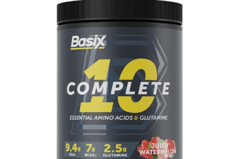 بيزكس كومبليت 10 الأحماض الأمينية الأساسية وجلوتامين – 405جم – بطيخ